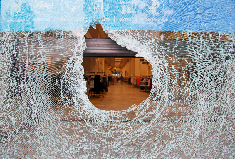 Broken Window. AP